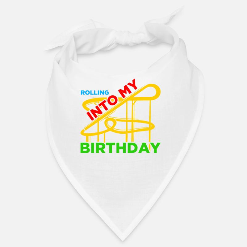 Rolling into Freizeitpark Rollercoaster Achterbahn Bandana