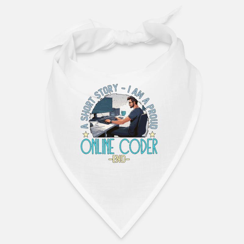 Codeur en ligne Une nouvelle Je suis un développeur Web Bandana