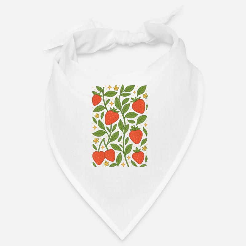 Berry Magic – Strawberries Bandana