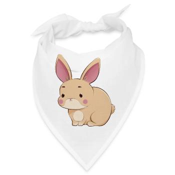 Hase - Bandana - Weiß - Vorne