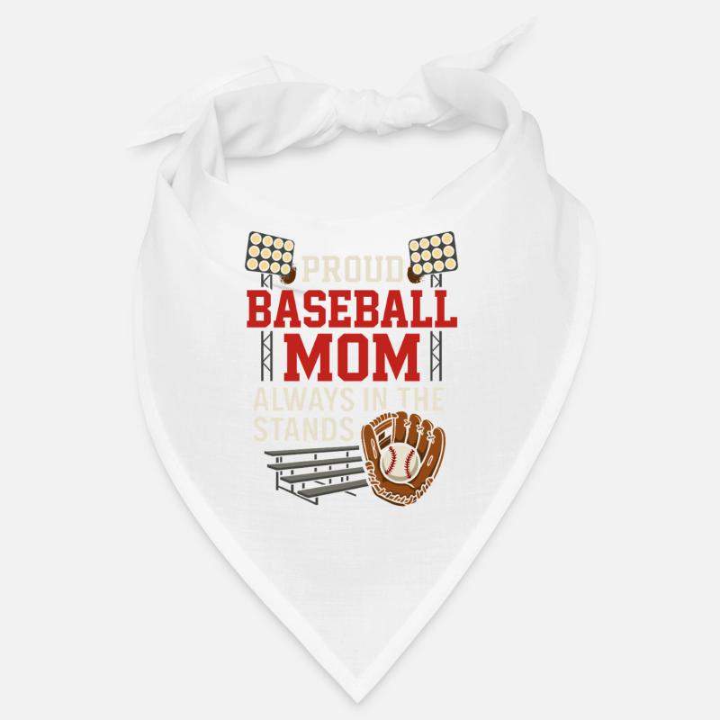 Baseball Mom Dugout Life Game Day Support Team Spi Bandana