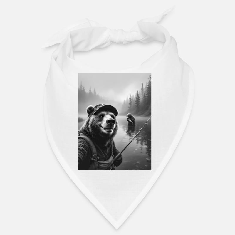 Fischerei Bär Selfie Bandana