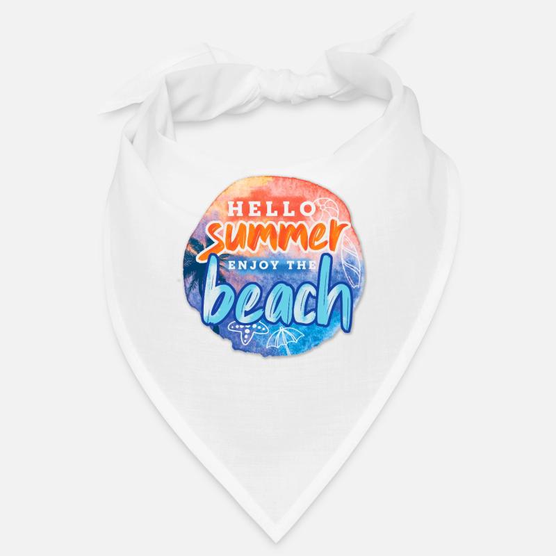 Hello Summer Beach Bandana