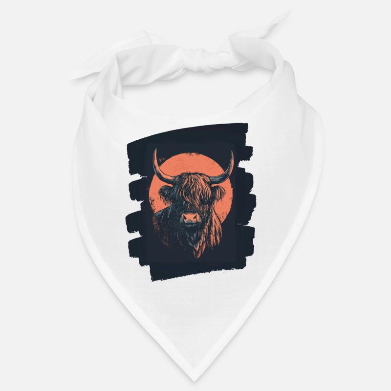 Scottish Highland cattle Bandana