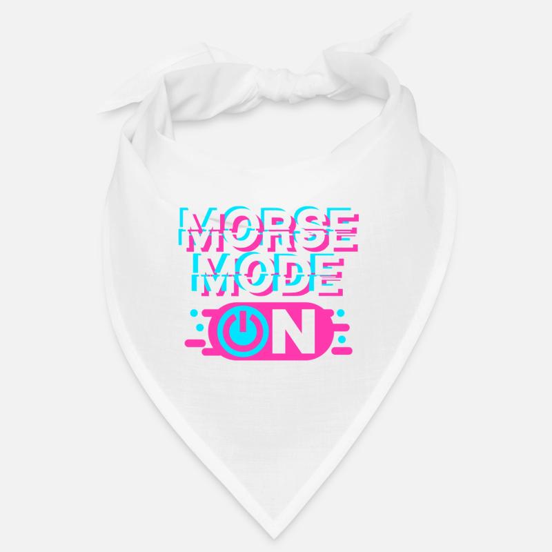 Morsecode Morse Code On Bandana