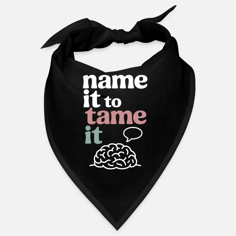 Thérapie Affirmation Pleine conscience Citation Sentiments Bandana