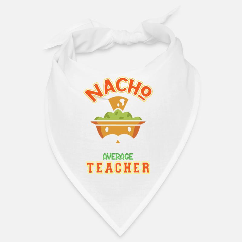 Nacho Enseignant moyen Humour Design Bandana