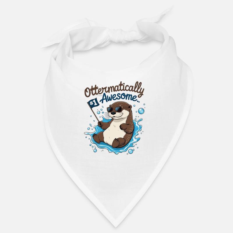 Süßer Otter für Kinder – Lustiges Geburtstagsdesig Bandana
