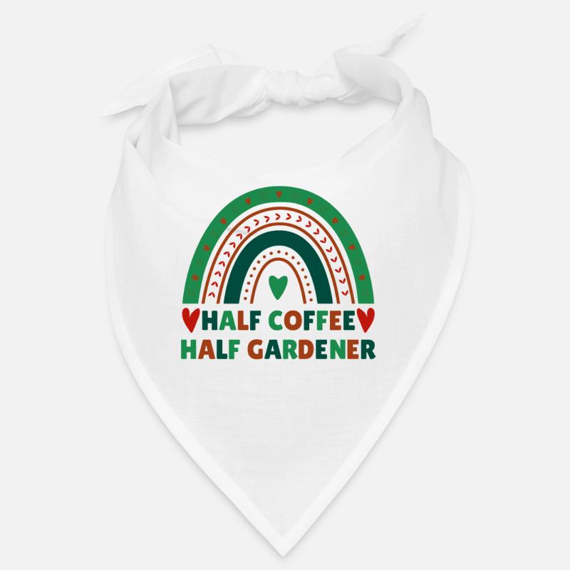 Gärtner brauchen Kaffee Humor Design Bandana