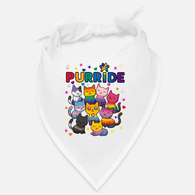 Purride LGBT Cats Bandana