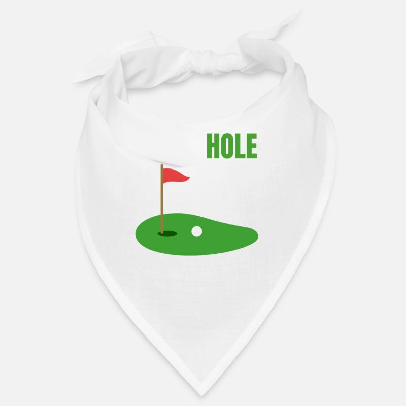 Same Hole Forever – Junggesellenabschied - Bandana - Weiß