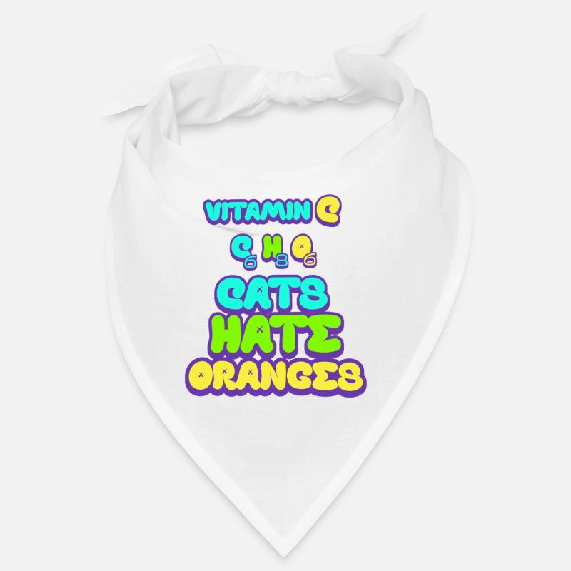 Cats Hate Vitamin C Oranges Bandana