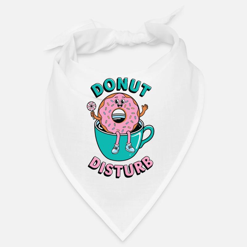 Donut Disturb Café et beignet Bandana