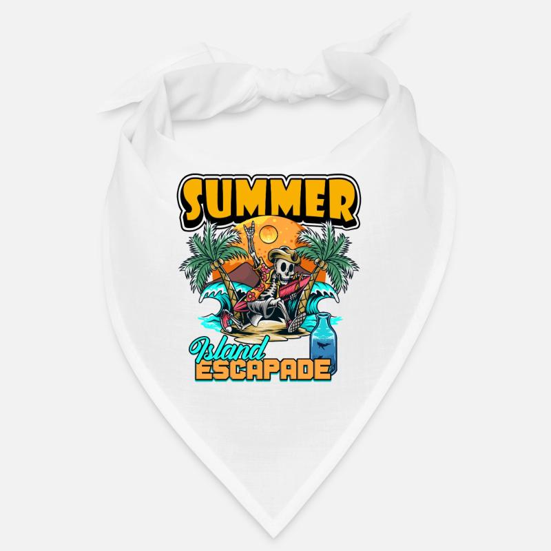 Summer Island Escapade Design Bandana