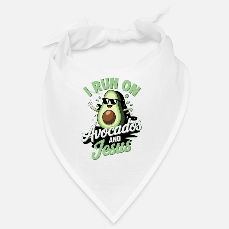 Cool avocado for Christians Bandana