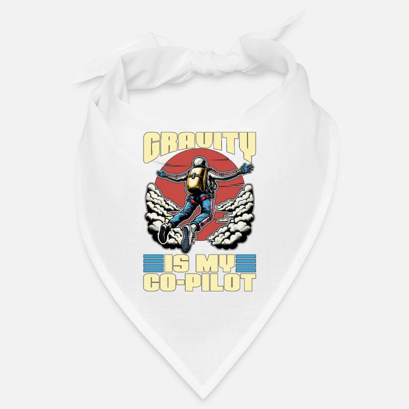 Parachutisme Gravity est mon copilote adore le parachutisme Bandana