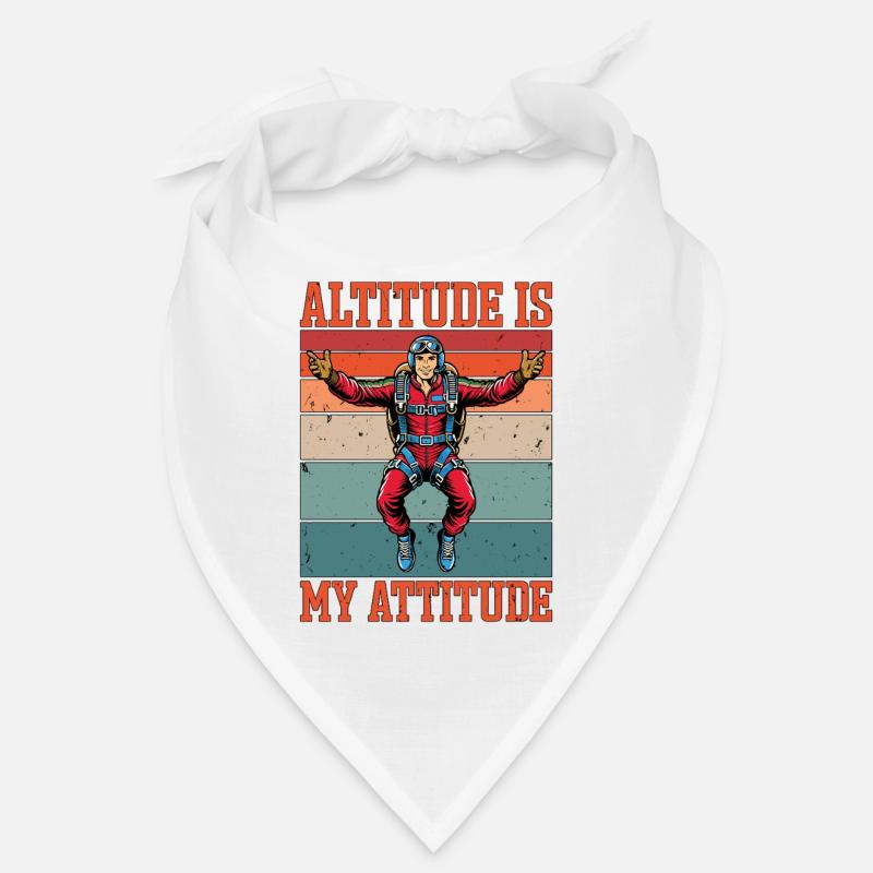 Skydiving Altitude Is My Attitude Skydive Lover Bandana
