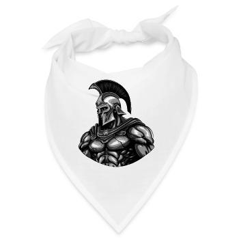 Spartaner Gladiator - Bandana - Weiß - Vorne