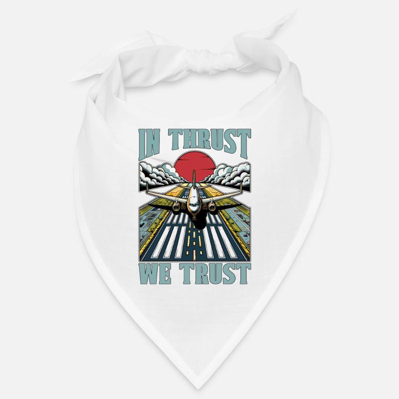 Flight Instructor In Thrust We Trust Pilot School Bandana