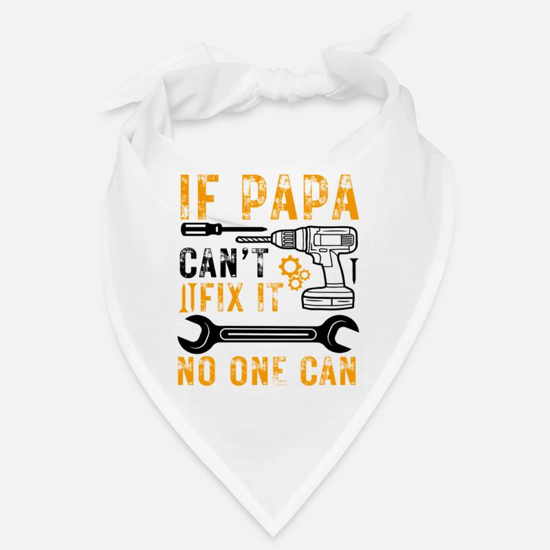 Handwerker Papa Spruch Werkzeug Bandana