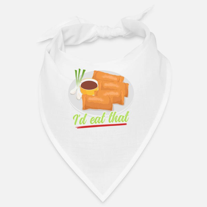 Lumpia Spring Roll Loempia Gift Bandana