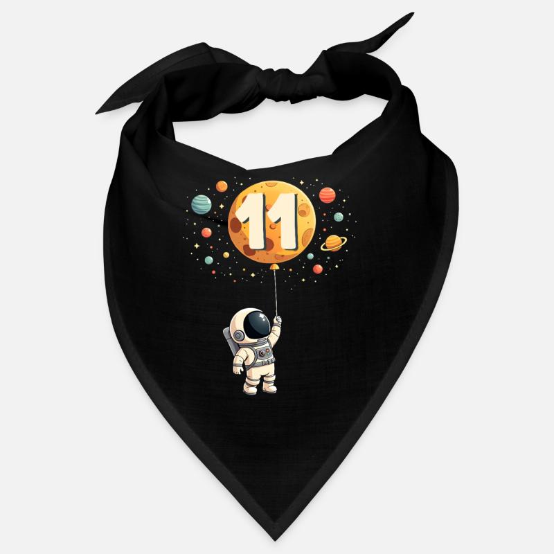 Astronaute mignon 11e anniversaire garçon espace Bandana