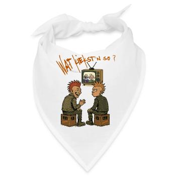 Marx & Moritz - Bandana - Weiß - Vorne