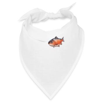 Lachse Lachs - Bandana - Weiß - Vorne