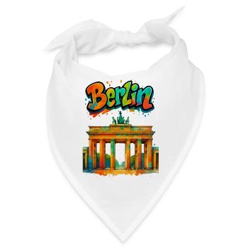 Berlin - Bandana - Weiß - Vorne