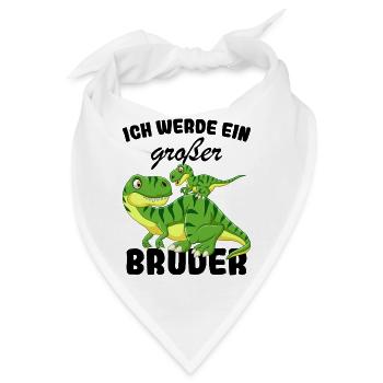 Nachwuchs Verkünden | Ich Werde Großer Bruder 2027 - Bandana - Weiß - Vorne