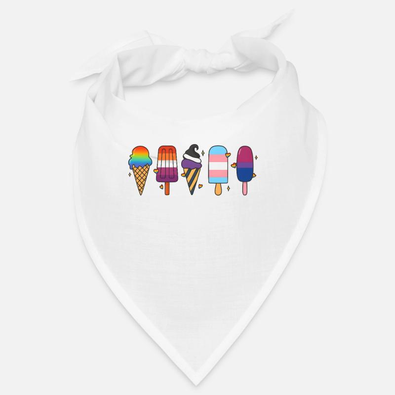 LGBTQ Pride Eis Design – Liebe Vielfalt CSD Bandana