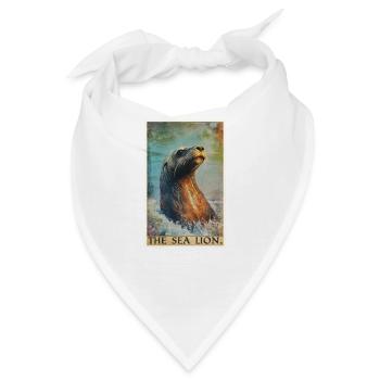 Seelöwen Seelöwe - Bandana - Weiß - Vorne