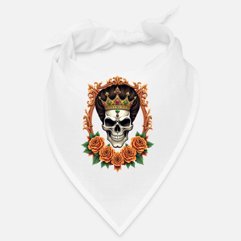 Totenkopf Königin Bandana