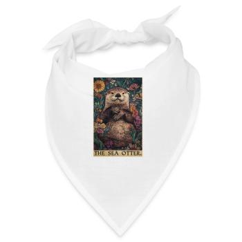 Seeotter - Bandana - Weiß - Vorne
