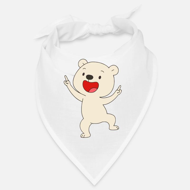 Tanzender Eisbär Bandana