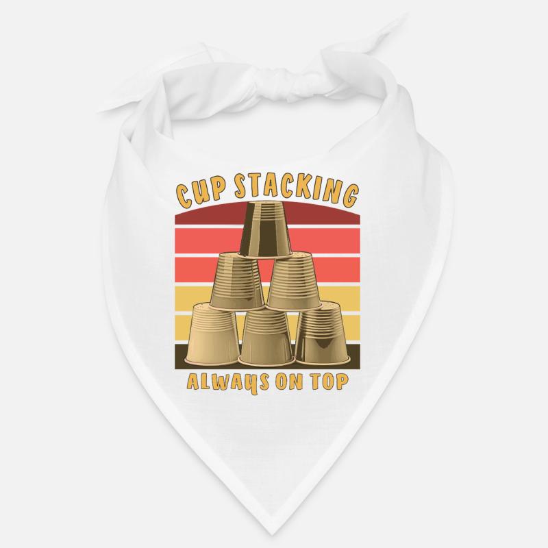 CUP STACKING ALWAYS ON TOP Bandana