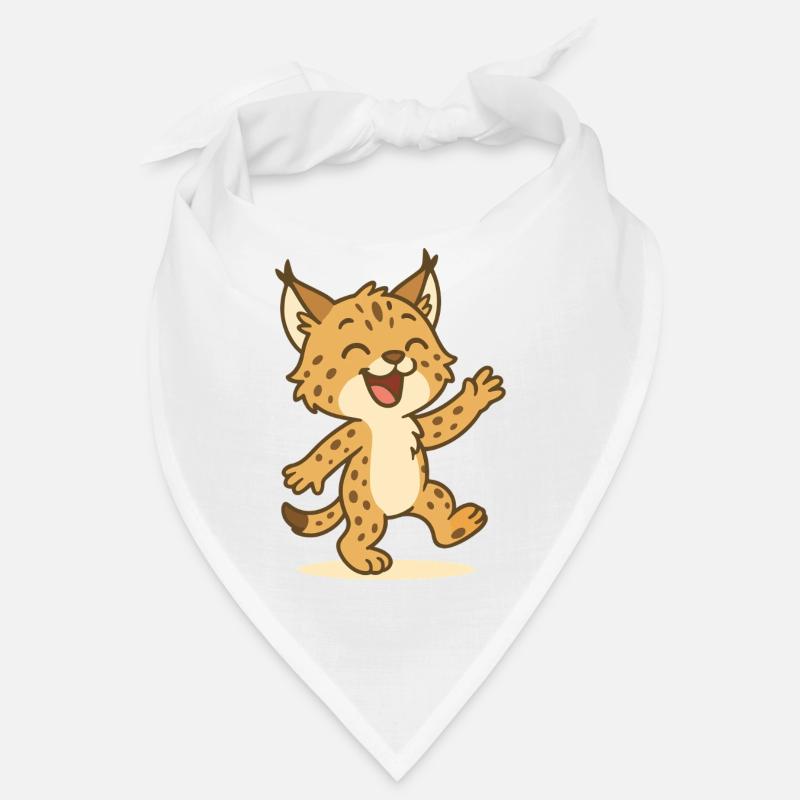 Tanzender Luchs Bandana