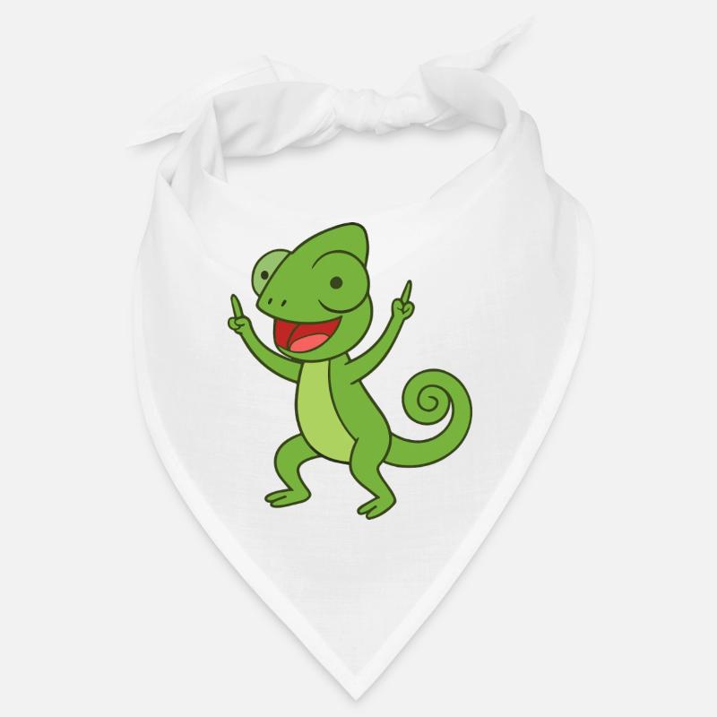 Caméléon de fête Bandana