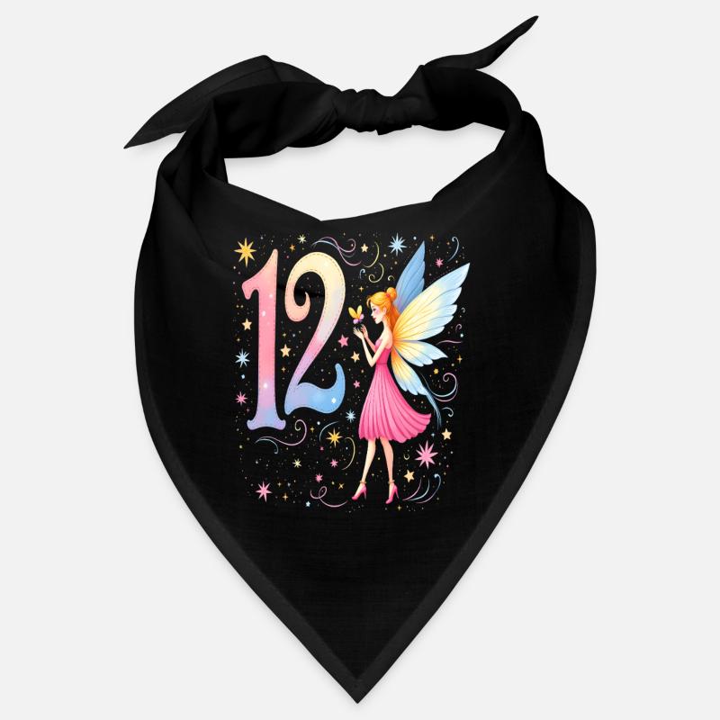 Douce Fée 12ème Anniversaire pour les filles Bandana