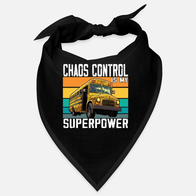 Chaos Transport Schulbusfahrer Bandana