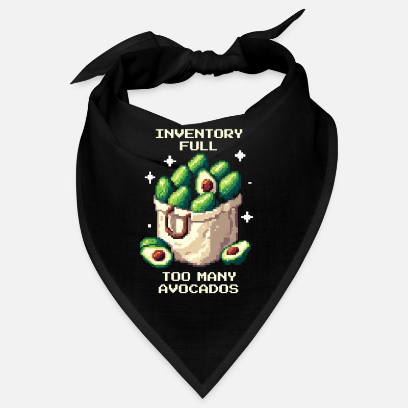 Inventaire plein | Surcharge d’avocat dans le style pixel Bandana