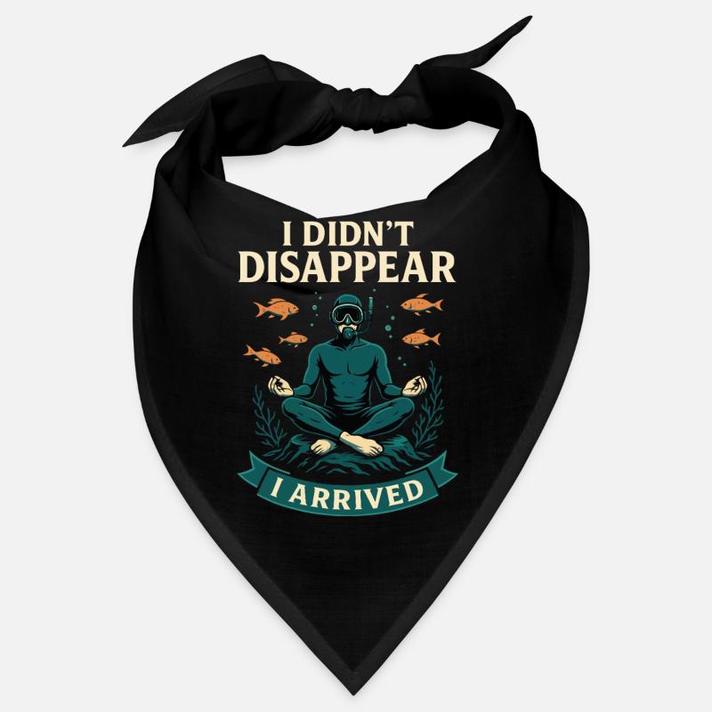 Diver Ocean I Didn't Disappear Bandana