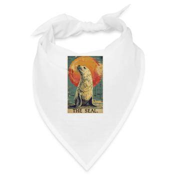 Robben Robbe - Bandana - Weiß - Vorne
