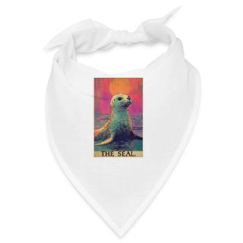 Robben Robbe - Bandana - Weiß - Vorne