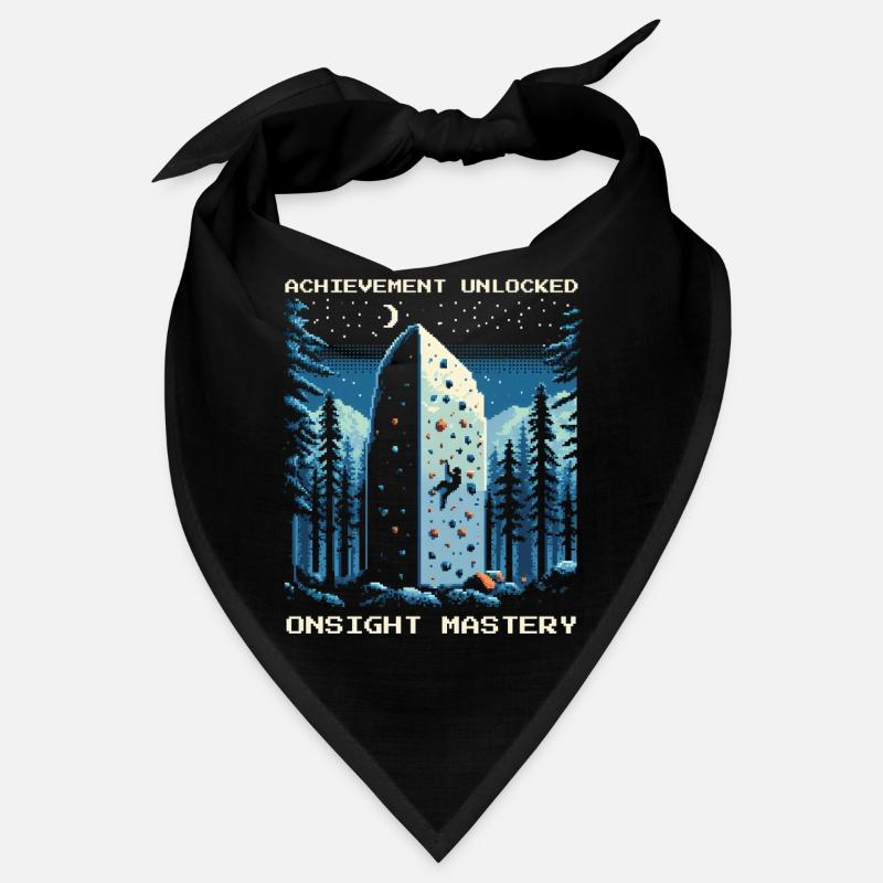 Onsight Mastery | Bouldering Pixel Art Bandana
