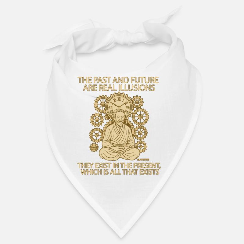 Alan Watts Present Time Quote Tee Bandana