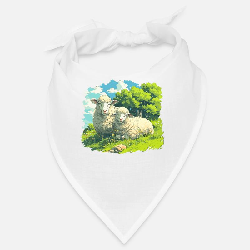 Schafe Schaf Bandana