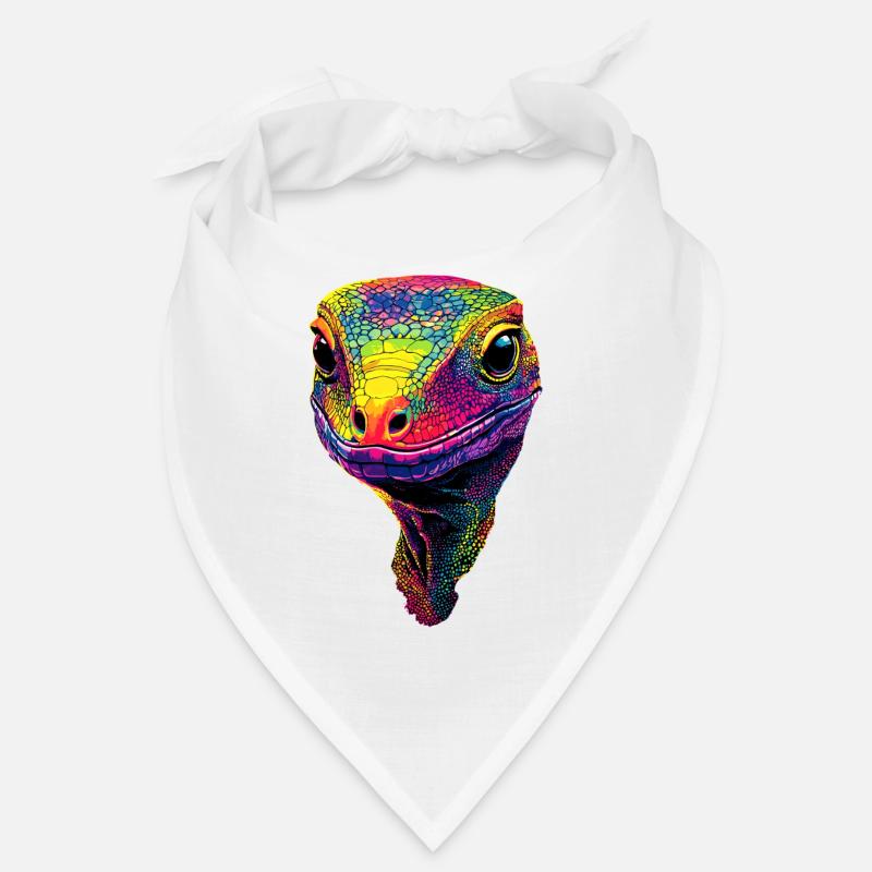 Waran Echse Reptil Komodowaran Bindenwaran Lizard Bandana