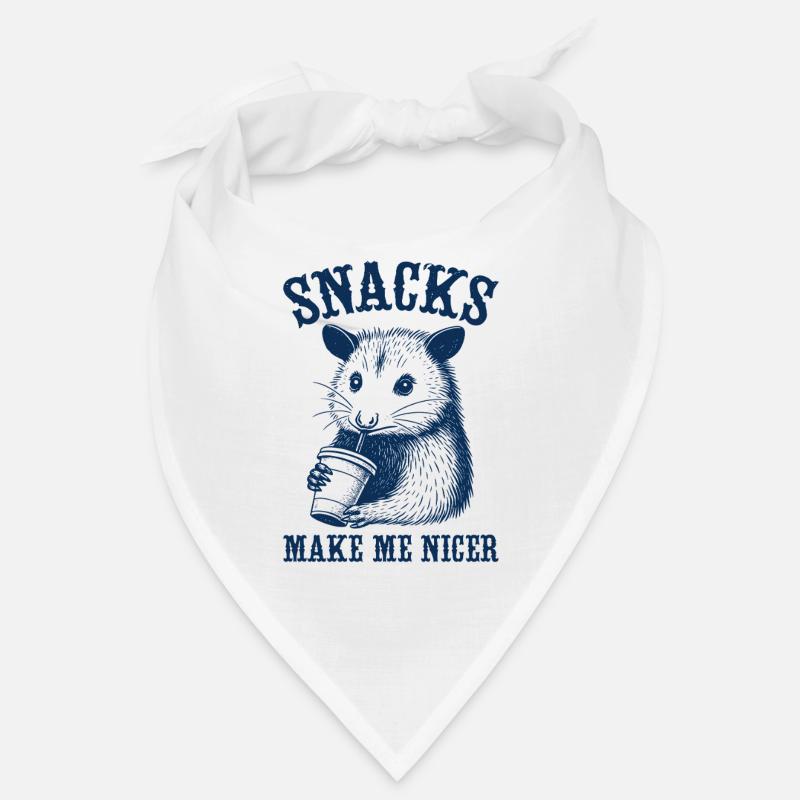 Witziges Opossum Design Bandana