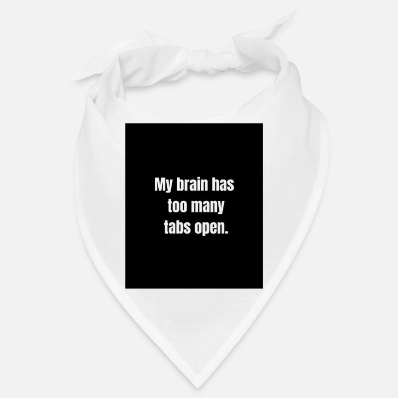Too Many Tabs – Overthinking in Progress Bandana
